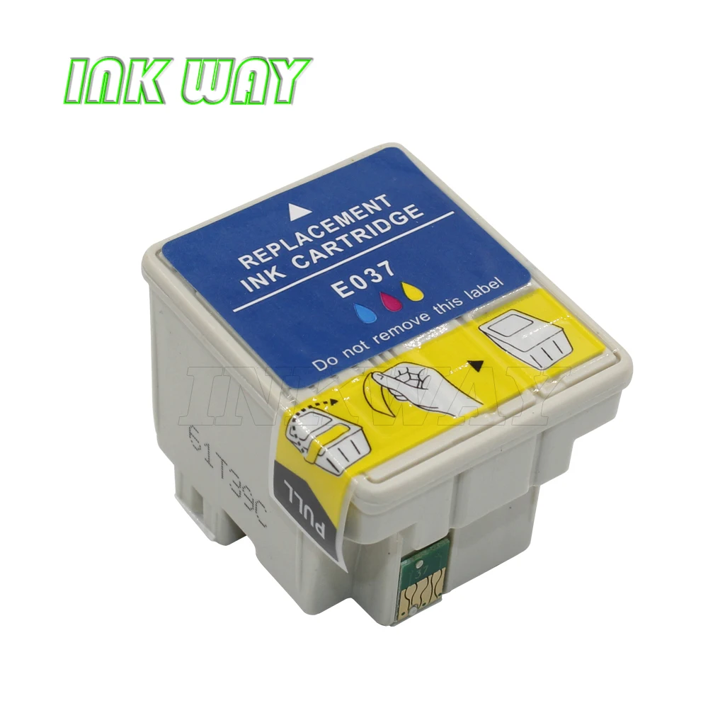 INK WAY 2 PACK T036 T037 Compatible Ink Cartridges for Stylus C42UX C44UX C46 with chip and ink | Компьютеры и офис
