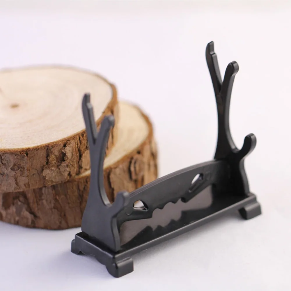 DIY дисплеи стенд меч-ружье нож модель оружия пластиковый дисплей держатель аниме