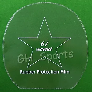 Резиновая Защитная пленка для настольного тенниса 4x 61second, для ракетки для пинг-понга