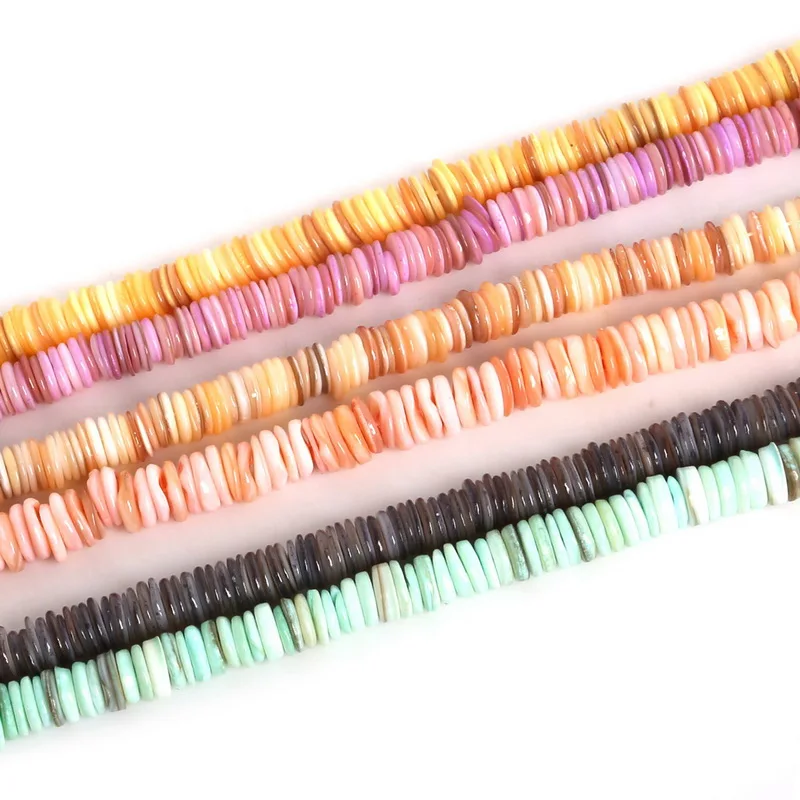 

9mm Fashion Freeform Natural Sea Shell Chip Spacer Beads for DIY Necklace Jewelry Craft Makings String Beaded Bracelet Choker