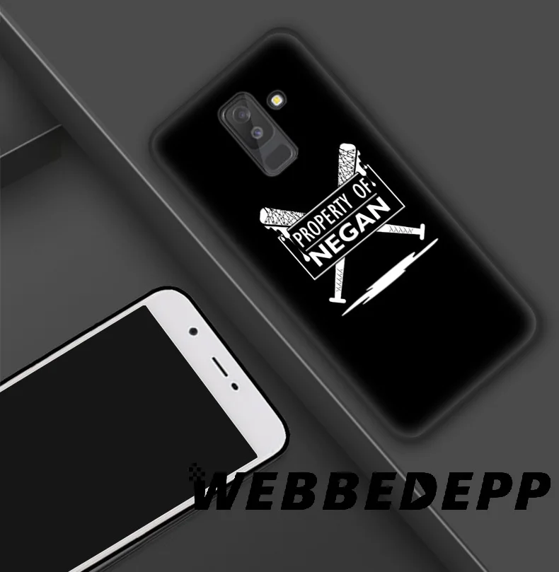 WEBBEDEPP The Walking Dead Soft TPU Silicone Case for Samsung Galaxy S10 S10e S9 S8 Plus S7 S6 Edge & J6 |