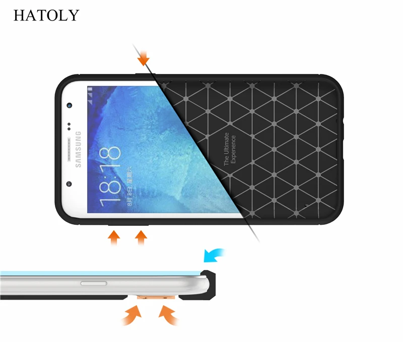 For Phone Case Samsung Galaxy J5 2015 Cover Shockproof Rubber &amp TPU J500 Bag &lt |