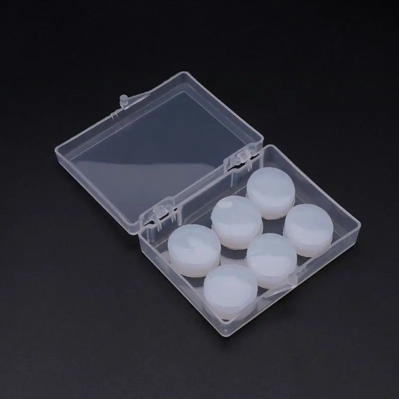 6 шт. водонепроницаемые силиконовые вкладыши для ушей|Защита ушей| |