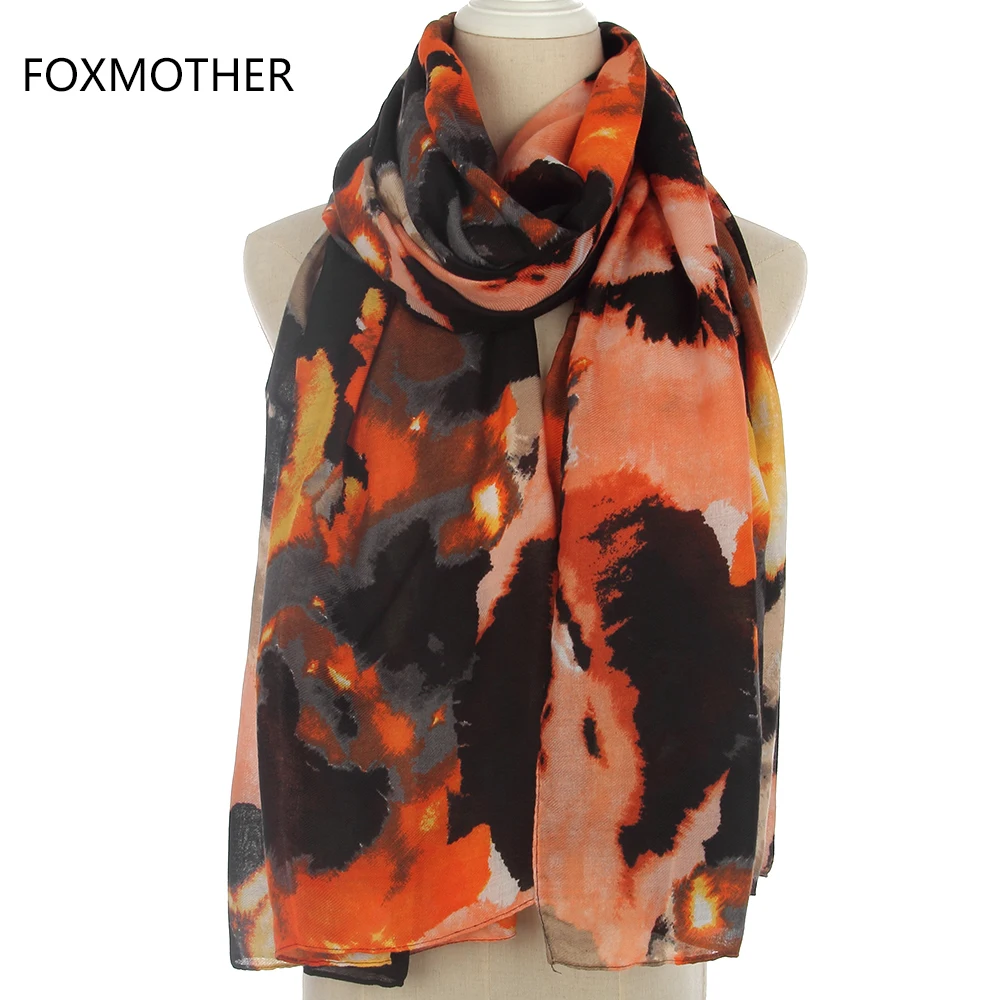 FOXMOTHER 2019 новый женский зимний розовый мятный зеленый оранжевый галстук краска