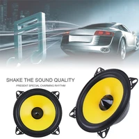 2pcs 4 inch 60w 88db 2 way full range frequency car audio stereo coaxial speaker car speaker automobile loudspeaker