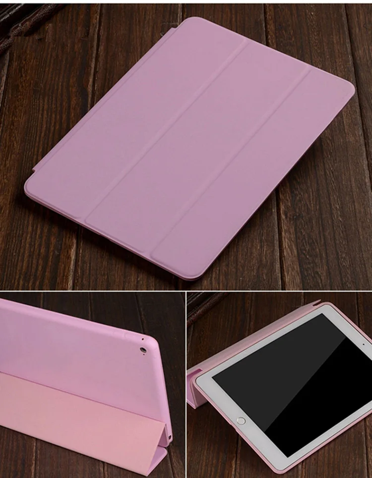 Ультратонкий официальный 1:1 из искусственной кожи чехол-подставка для Apple iPad Air 1/iPad 5 9,7 дюймов откидной складной чехол Капа Fundas+ пленка+ стилус
