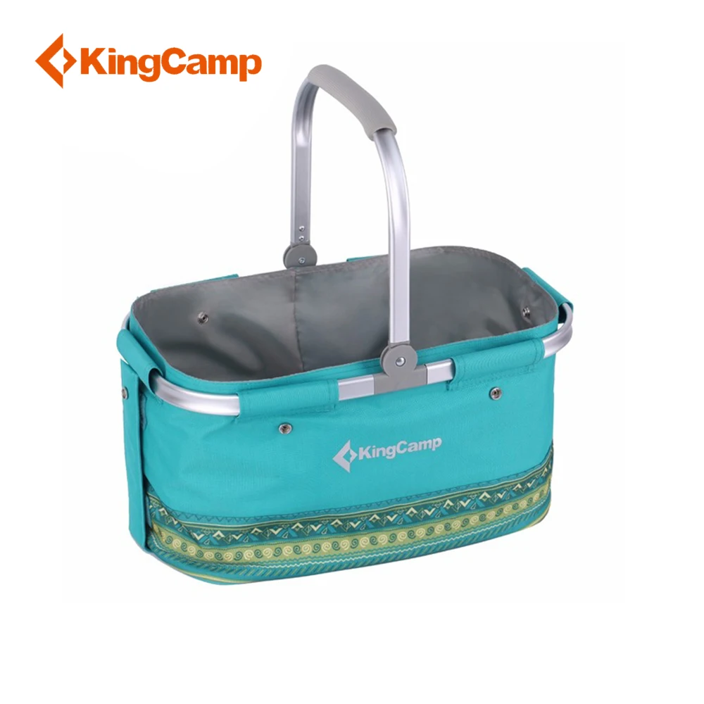 KingCamp двухслойная Съемная сумка наружная складная корзина-холодильник для