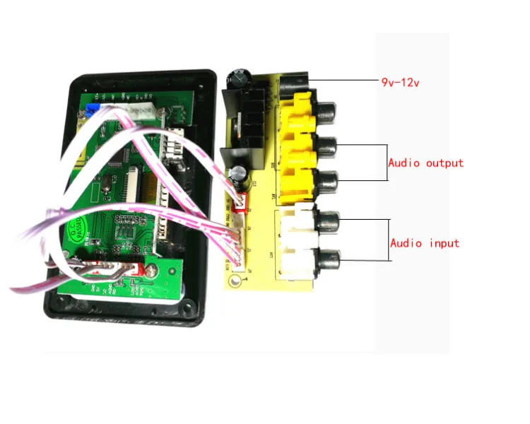 GHXAMP MP3 аудио Bluetooth декодер плата lcd WAV WMA FLAC APE с записью лирика 5 в 12-20 в батарея FM эквалайзер
