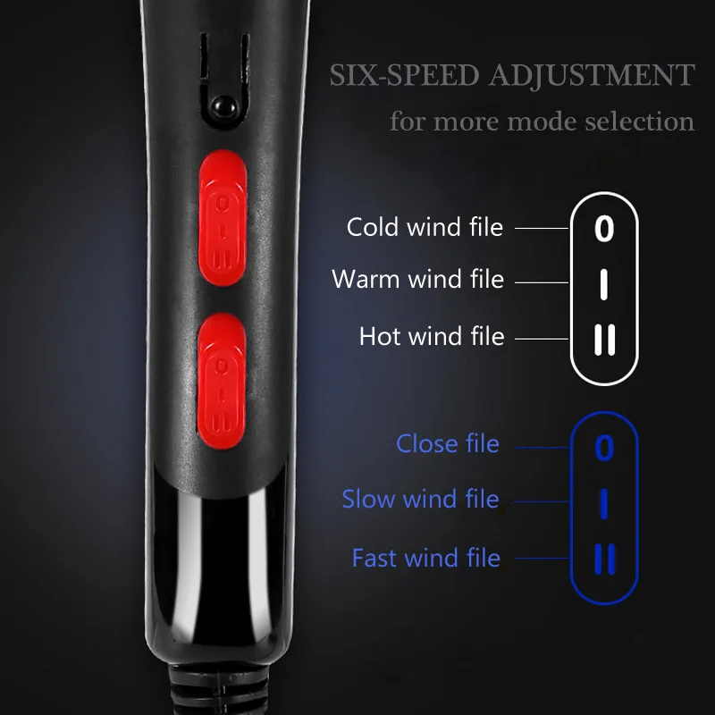 Электрические Фены для волос с 10 бесплатными подарками без травм Высокая