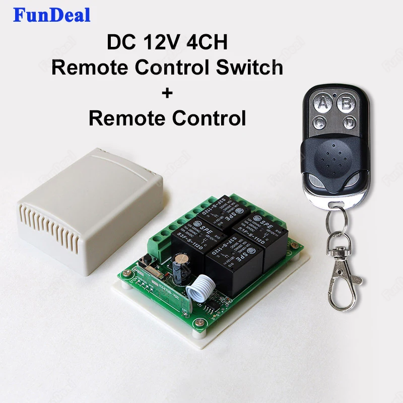 Универсальный беспроводной пульт дистанционного управления 433 МГц 12 В