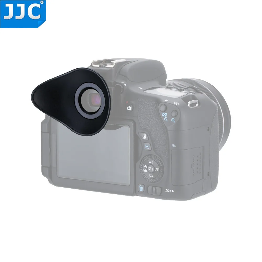 

JJC Eyepiece Eyecup Viewfinder EyeShade Eye Cup for Canon EOS 5D Mark II 6D Mark II 800D 750D 77D 80D 90D Replaces Eyecup Eb Ef