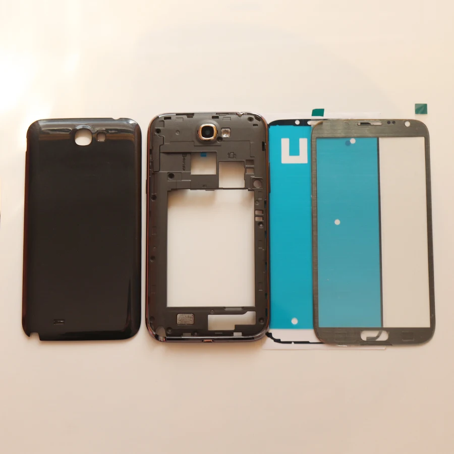 Полный комплект для Samsung Galaxy Note 2 Note2 N7100 N7102 N7105 средняя пластина рамка Шасси +