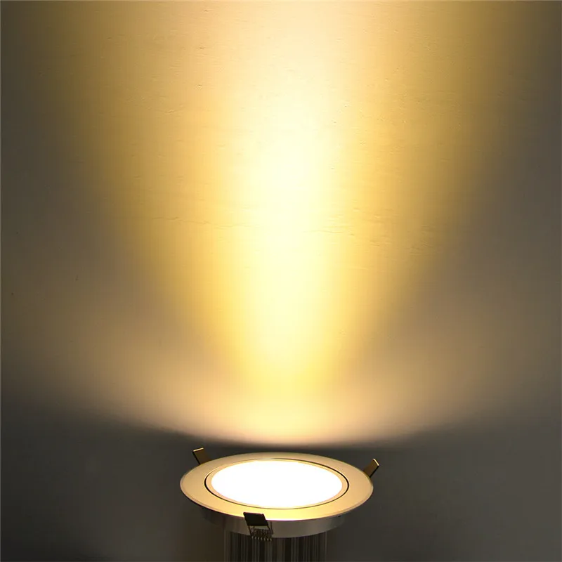 

1pcs Round Angle Adjustable 3W Easy Install Recessed LED Downlights LED Ceiling Lights Warm Cold White 85-265V Home/Office