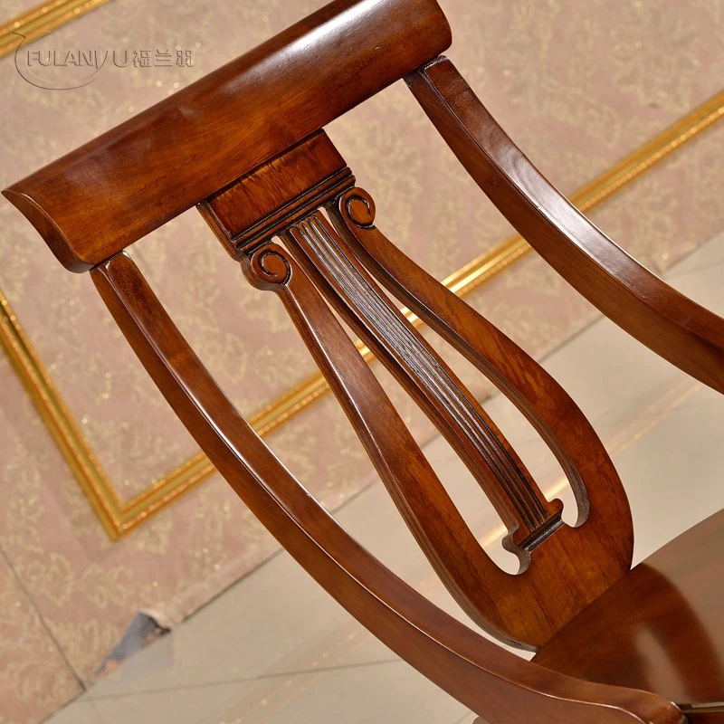 Семья стул Отель обеденный дерево Европейский стиль деревянные стулья