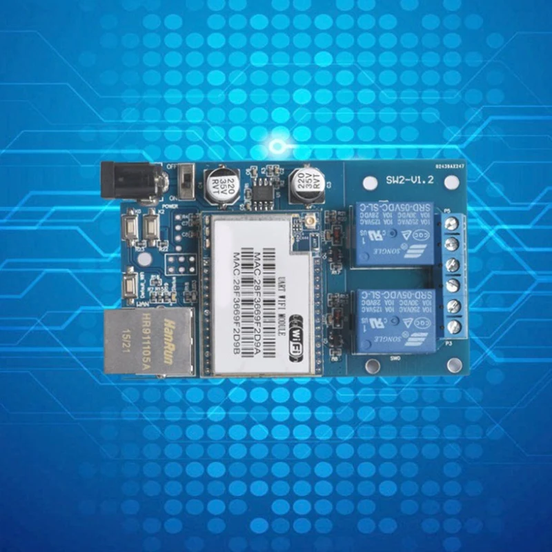 Умный дом автоматизация вещей Интернет Rs232 Rj45 порт Wifi релейный модуль Плата 16