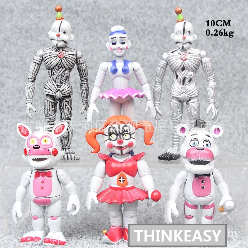 Фигурки героев мультфильма ThinkEasy из 6 предметов пять ночей | Игрушки и хобби