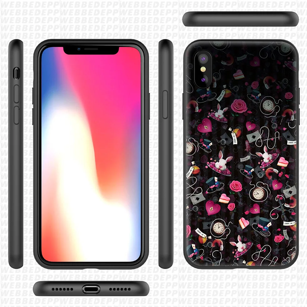 WEBBEDEPP Мягкий силиконовый чехол для iPhone 11 Pro Xr Xs Max X или 10 8 7 6 6S Plus 5 |