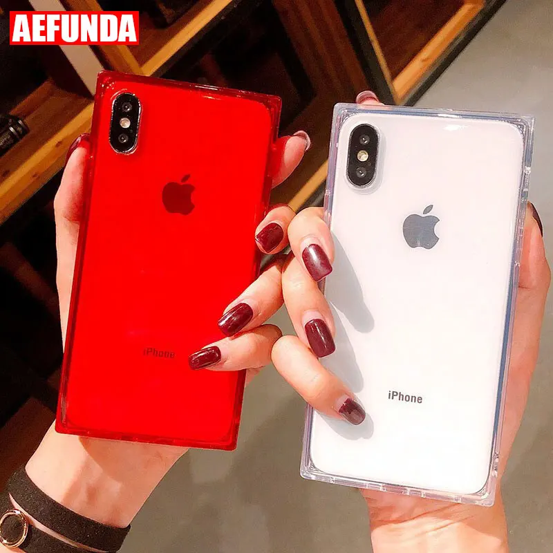 2019 Модный чехол для телефона iPhone 8 Plus 6 6S 7 силиконовые чехлы из ТПУ Мягкий