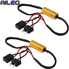 50 Вт H1 H3 H7 H11 9006 hb3 hb4 h9 h8 h10 автомобильный резистор нагрузки компенсатор ошибок светодиодный декодер Can шина бесплатная проводсветильник