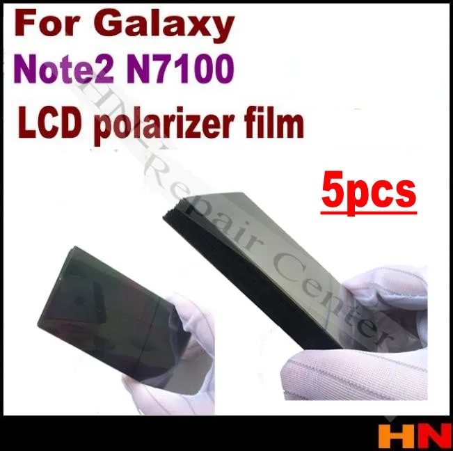 5 шт. для Samsung Galaxy S5 S4 S3 Mini G800F i9300 i9600 A5 note 2 N7100 I9260 оригинальный жк поляризатор
