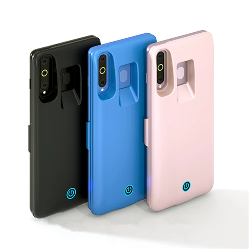 2021 Ультратонкий чехол для быстрой зарядки аккумулятора Samsung Galaxy A8s 7000 мАч