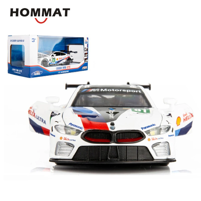 HOMMAT Simulation 1 \ 32 масштаб M8 GTE Le Mans гоночная модель автомобиля 1:32 Diecasts & Toy