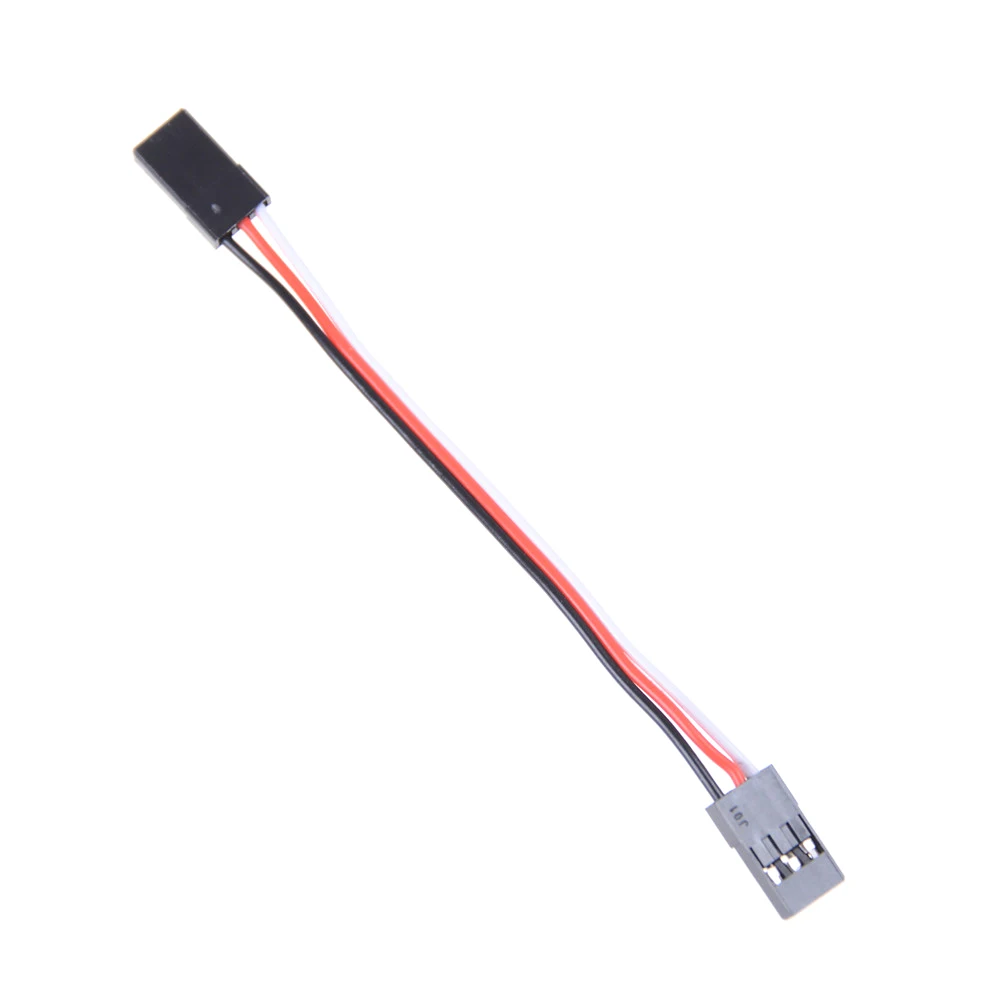 10pcs/lot 10cm Servo Extension Wire 26AWG to Male JR Plug Lead Cable | Игрушки и хобби