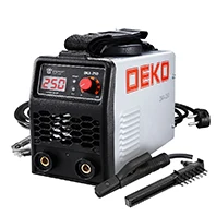 DEKO DKA серии IGBT инверторный дуговой Электрический сварочный аппарат 220V MMA сварочный аппарат для сварочных работ и электрических работ