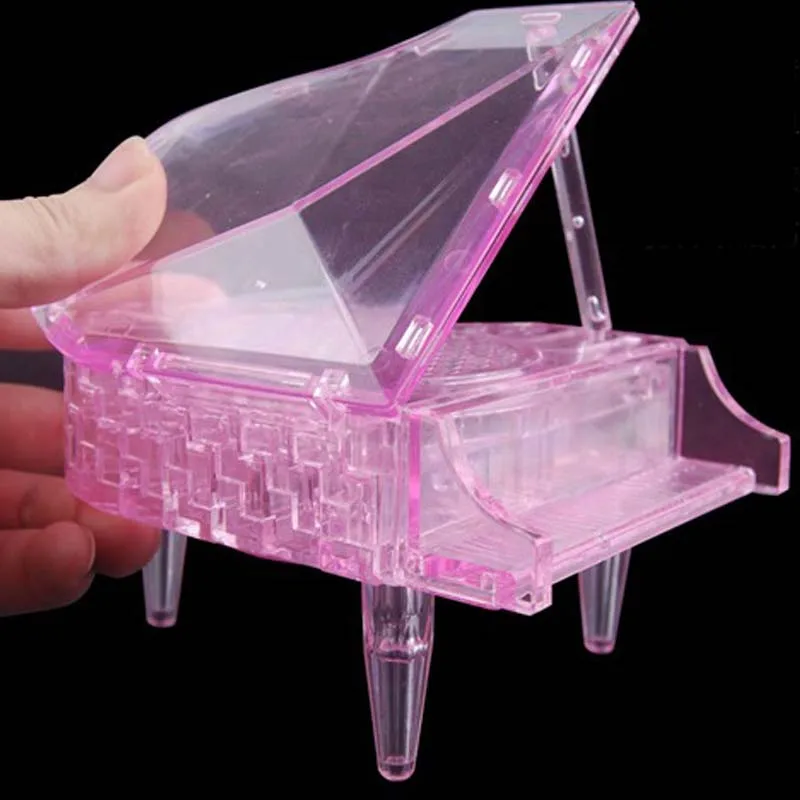 Mnotht 3D пазлы пианино с кристаллами инструкции по разборке домашние украшения