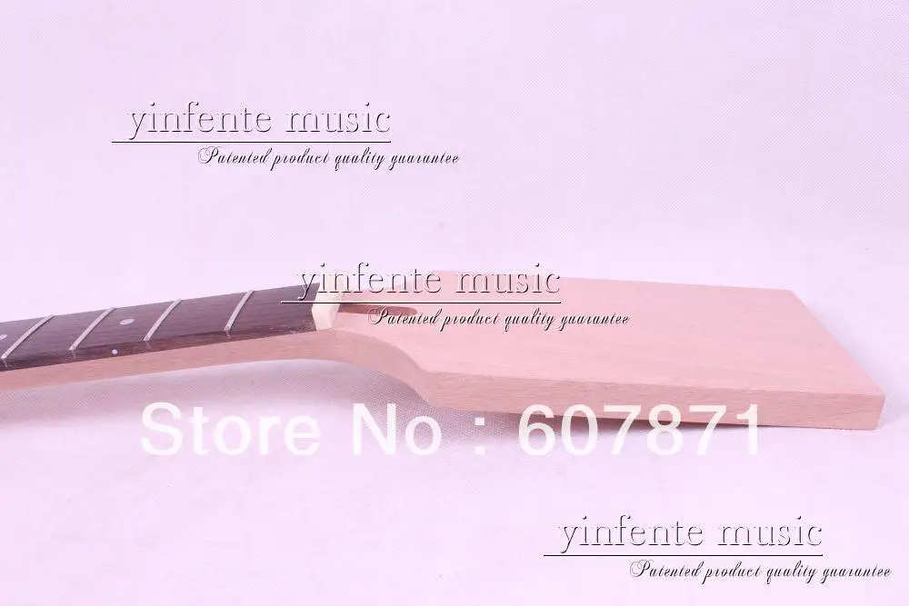 

1 шт., гриф для электрической гитары из красного дерева