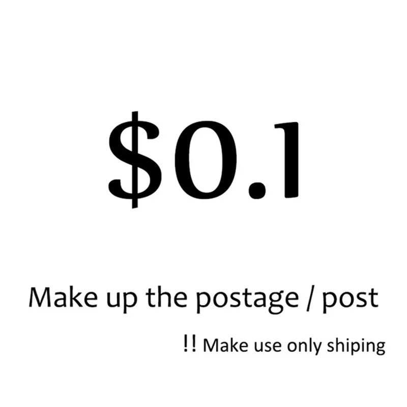 

Make upThe Postage / Difference Of Prices B0001