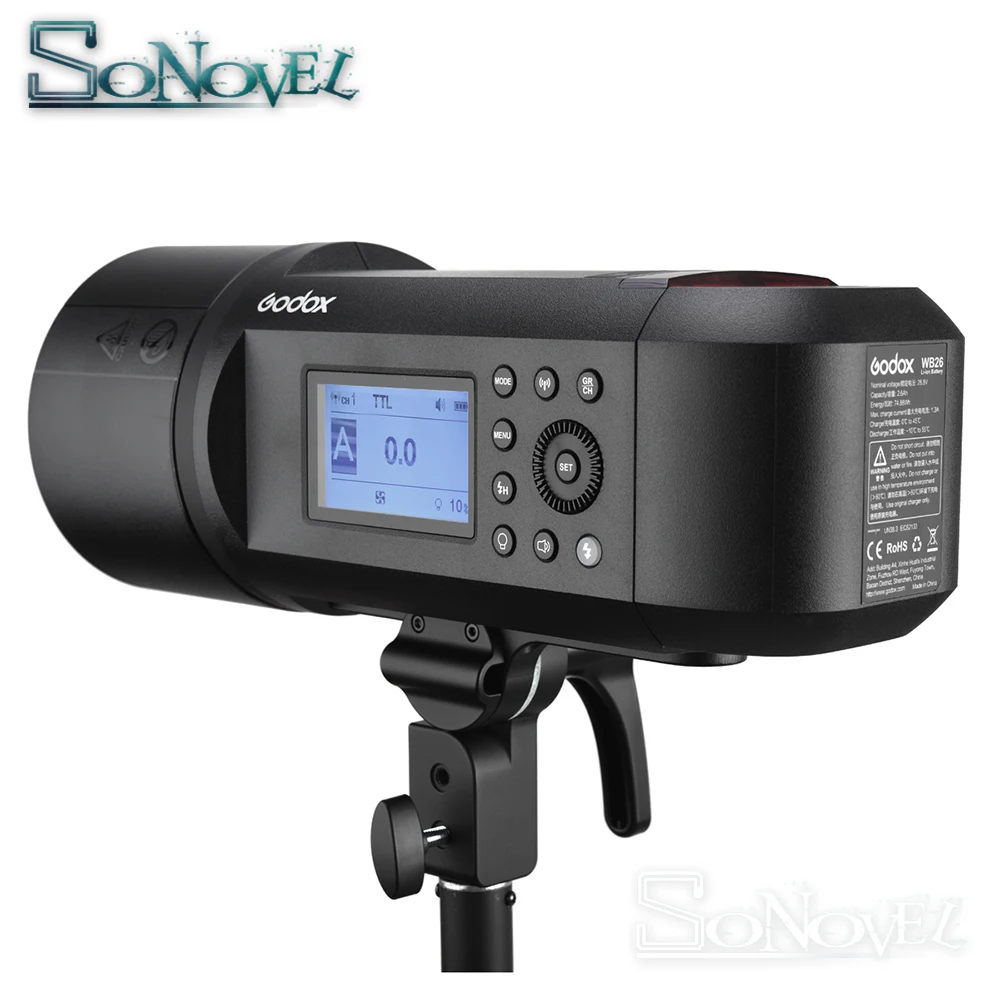 Godox AD600 Pro WITSTRO все в одном Внешняя вспышка AD600Pro литий ионная батарея TTL HSS со