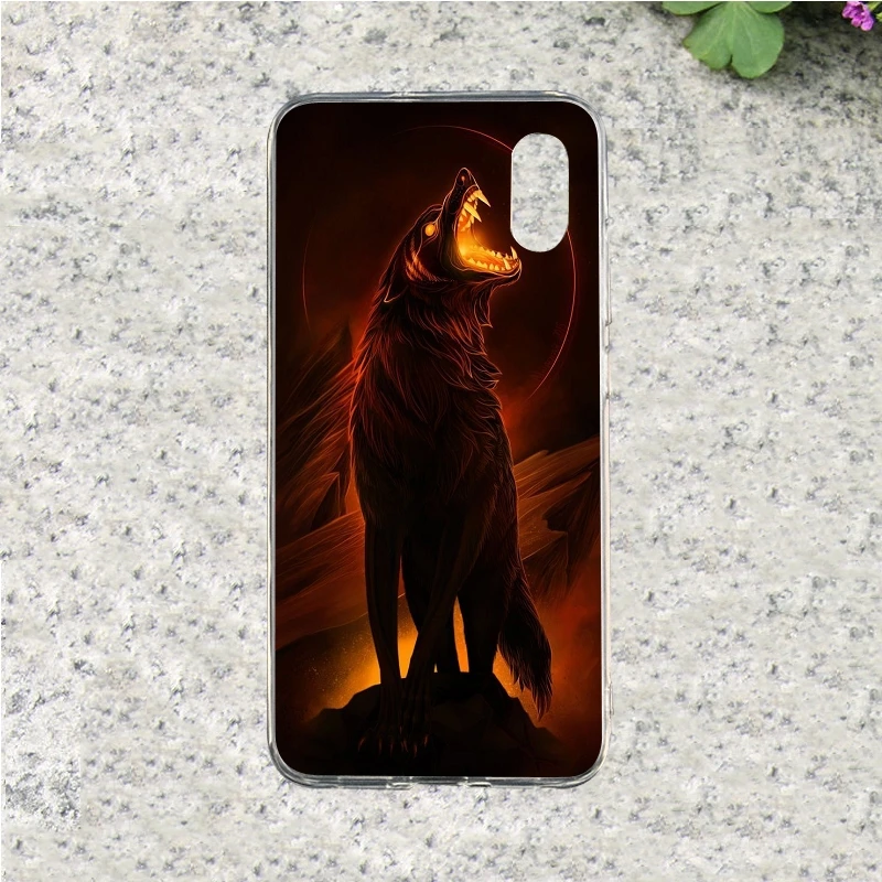 Night Wolf чехол для телефона Xiaomi redmi 4A 4X4 pro 5 5A 6A 6X6 Note 2 3 4X5 6 из мягкой искусственной