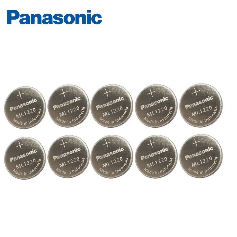 300 шт. Panasonic ML1220 3 В литиевая батарея для Rtc bios часы дистанционное управление