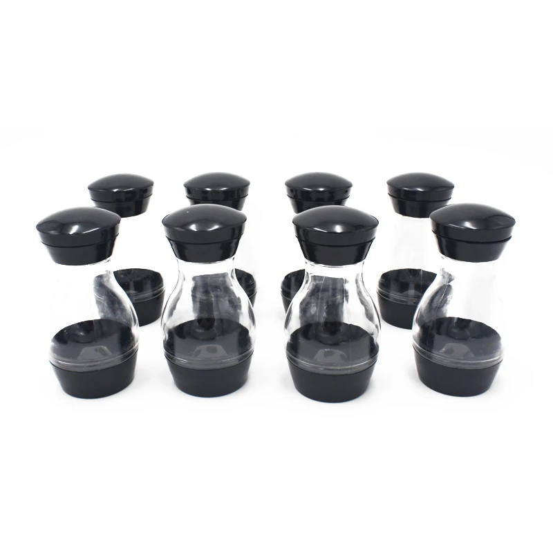 Стеллаж для трав и специй с 8 пластиковыми баночками вращающаяся столешница