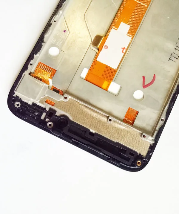 1 шт./лот для Alcatel Pop 4 lcd 5051 5051D 5051X 5051J 5051M OT5051 ЖК-дисплей сенсорный экран с рамкой в