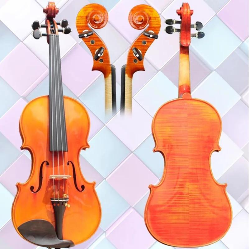 

Solid Wood Performance Test Grade for Pure Handmade Violin 3/4 Adults and Children