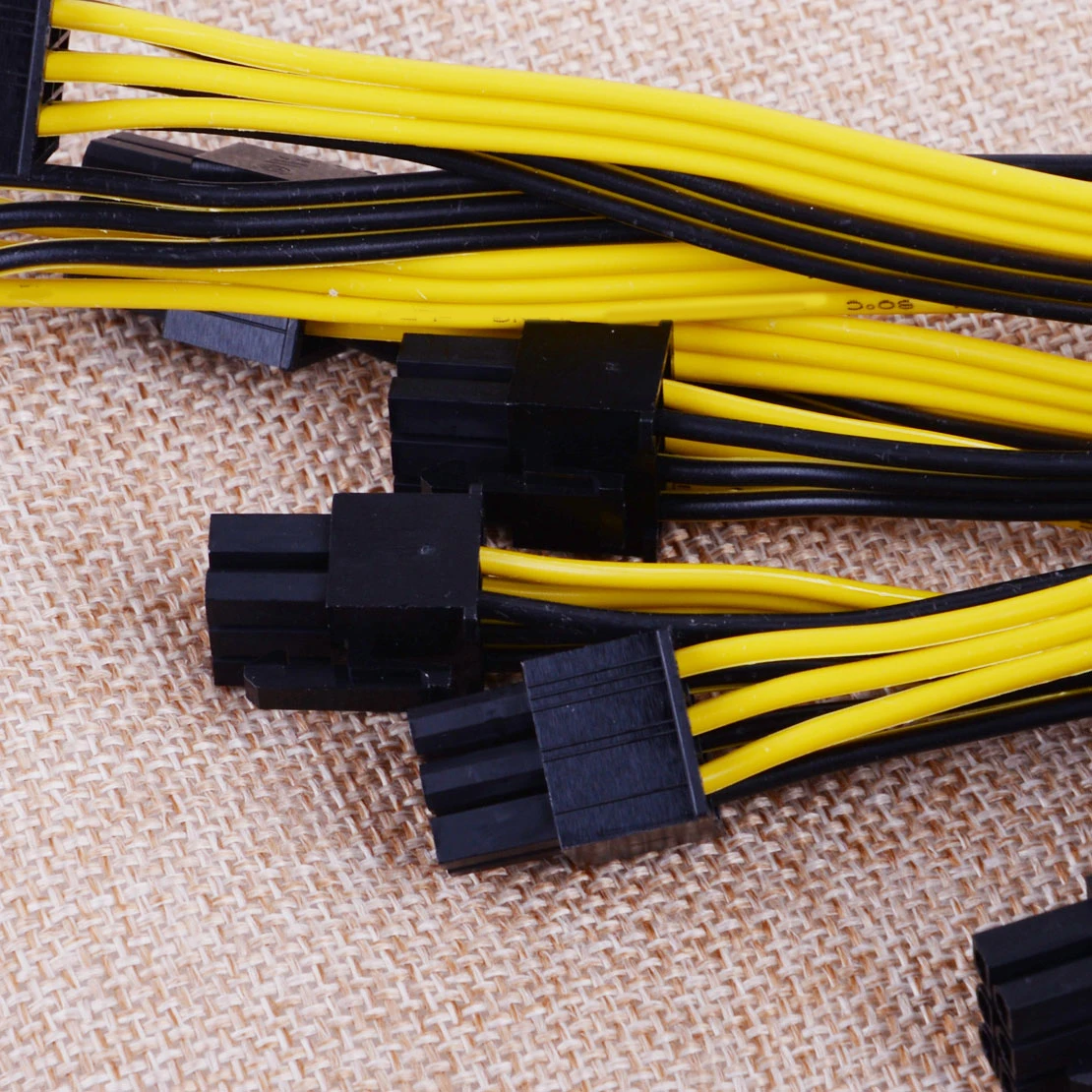 LETAOSK Высокое качество 10 шт 50 см кабель питания PCI-E 6P до 8P для DPS-1200FB эфириум