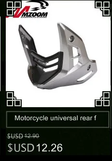For Honda MSX 125 2013 Black Red Engine Protector Guard Cover Under Cowl Lowered Low Shrouds Fairing Belly Pan