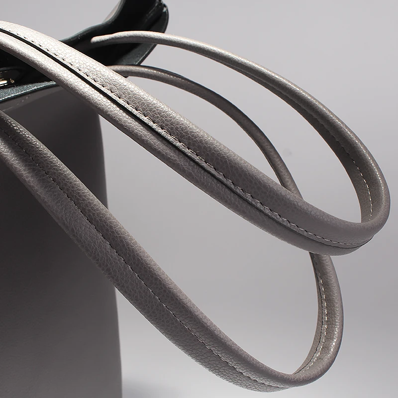 Женская сумка из натуральной кожи NIGEDU модная через плечо воловьей Вместительная