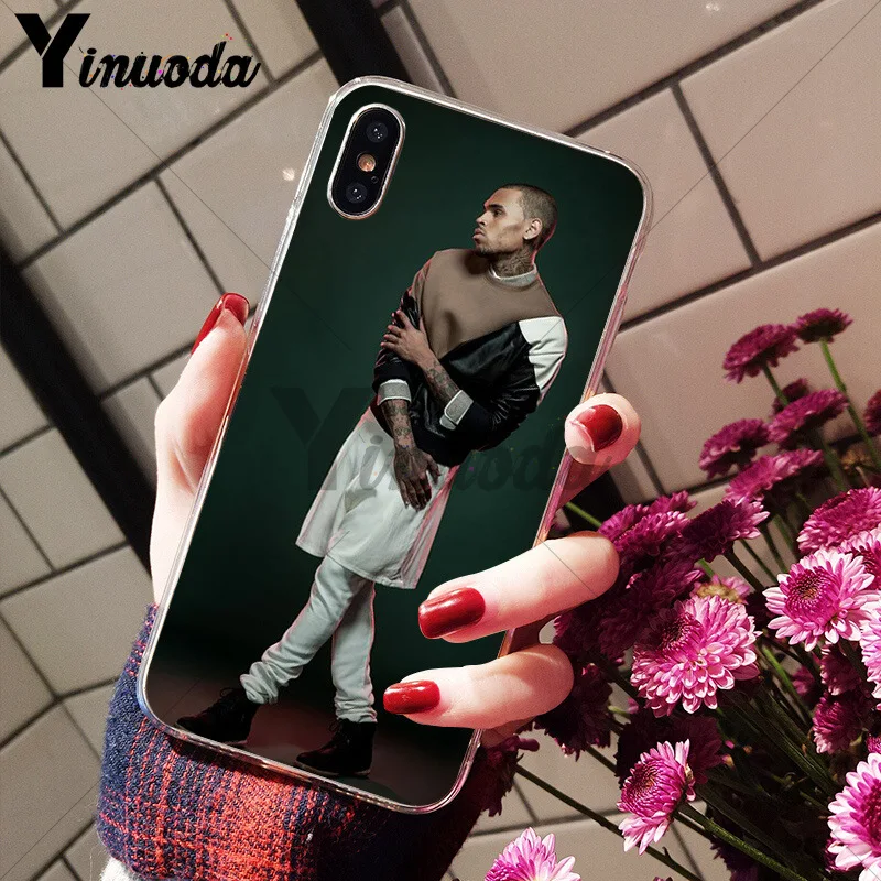 A3 Yinuoda Chris коричневый Breezy Coque Shell чехол для телефона iPhone 8 7 6 6S Plus 5 5S SE XR X XS MAX Coque Shell - Цвет: A3