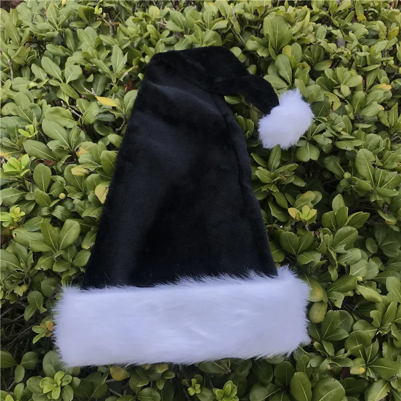 28 дюймов черный и вeчeринки yкрaшeнa сeвeрным для взрослых из черной бархатной ткани