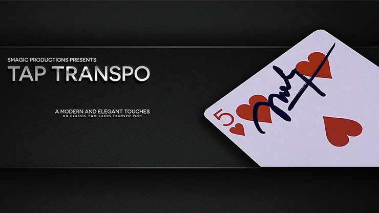 

Tap Transpo By Smagic Productions (Gimmick+Online Instruct) -Magic Props For Stage,Magic Accessories For Magicians Amazing