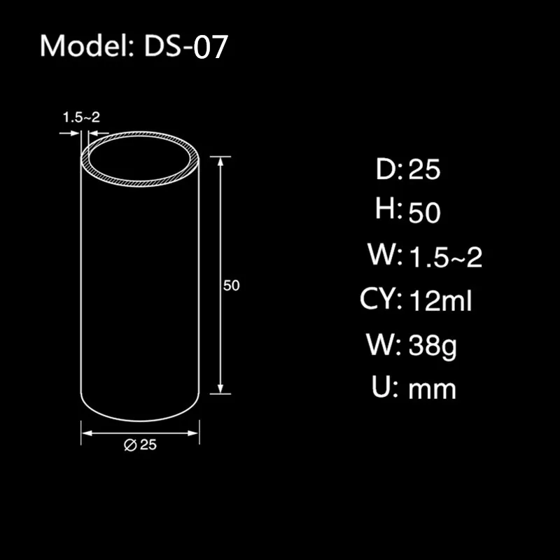99.5% глинозем тигель D25 * H50mm/керамический цилиндрический огнеупорный