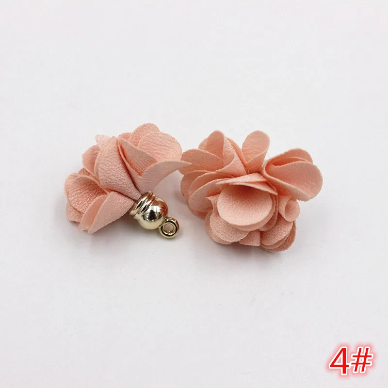 10 шт./лот 28 мм цветы кулон кисточки для мобильного телефона занавес ключ