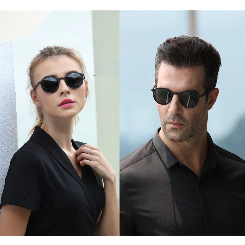 Classic Polarized Sunglasses Men Women Vintage Driving Fishing Sun Glasses Black Coating Glasses for Driver oculos feminino