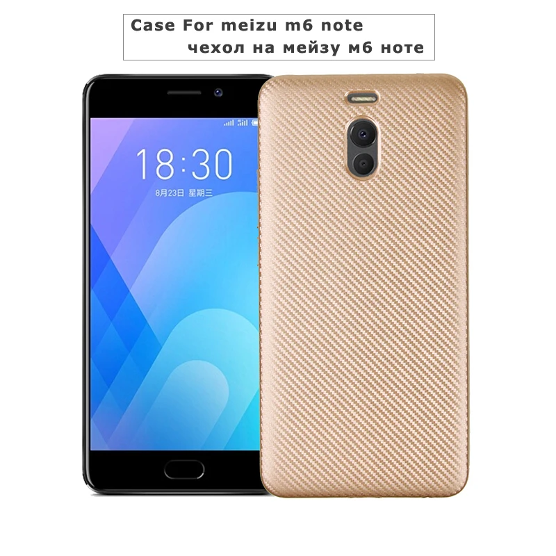 Carbon fiber silicone case for Meizu M6 Note funda coque hoesje puzdra soft tpu cover kryt tok etui carcasa kilifi husa |