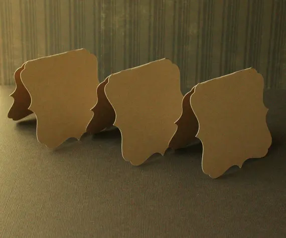 Fancy Wedding Place Card Tents Christening Escort card birthday bridal shower party Seating markers custom colorspc001 | Дом и сад