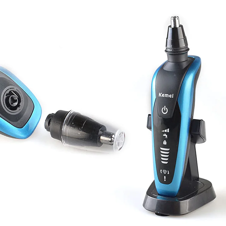 Многофункциональная моющаяся перезаряжаемая электробритва Kemei с тройным