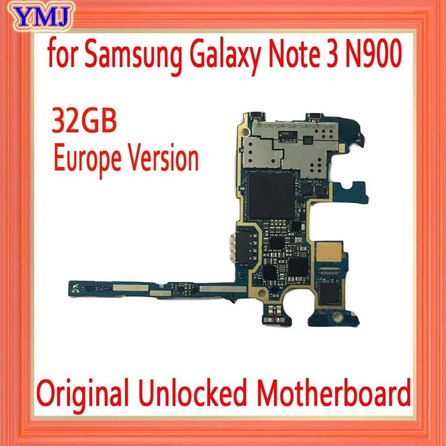 С системой Android для Samsung Galaxy Note 3 N900 материнская плата оригинальная